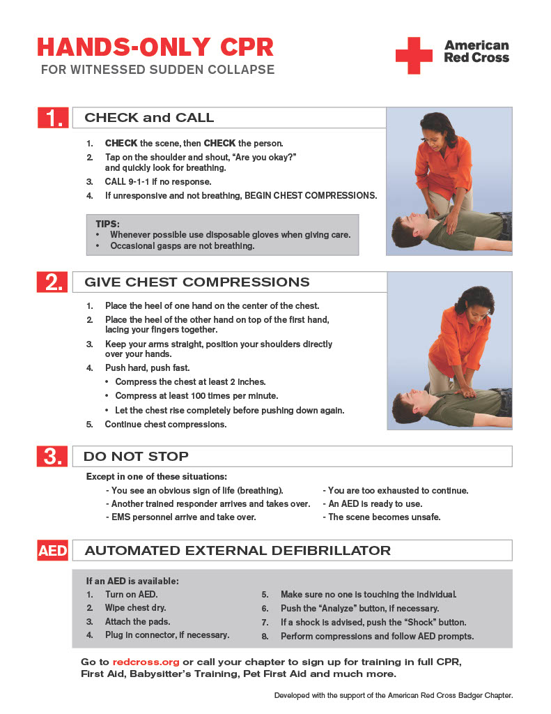 Students and Staff Learn Hands Only CPR from Red Cross - The Critic ...